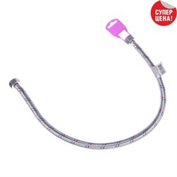 FRESSO PROF Подводка гибкая для воды Г/Г - 1/2  L - 3,0 м 573-233 / Код: 3115 | Orenten.ru