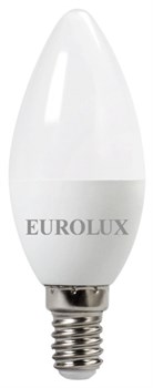 Лампа светодиодная EUROLUX LL-E-C37-6W-230-4K-E14 336 | Orenten.ru